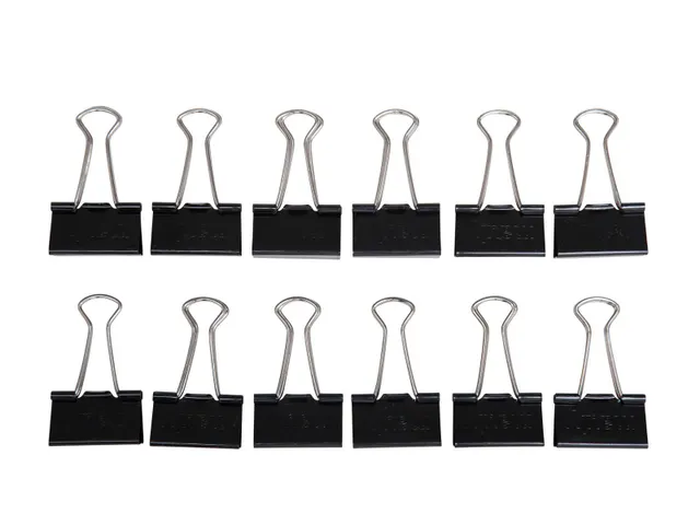Papierklem Foldback mauly 214 32mm 12 Stuks