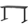 Elektrisch ihv bureau,HxBxD 720-1200x1200x800mm,blad grafiet