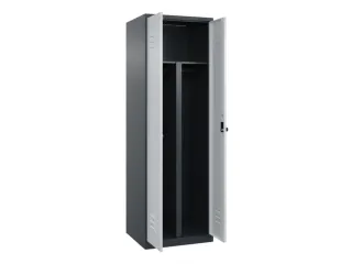 PBM-locker,HxBxD 1850x600x500mm,2vak,vak B 300mm,draaigrendel - 2