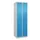lockerkast,HxBxD 1850x600x500mm,2x5vakken,vak B 300mm,cil.-slot