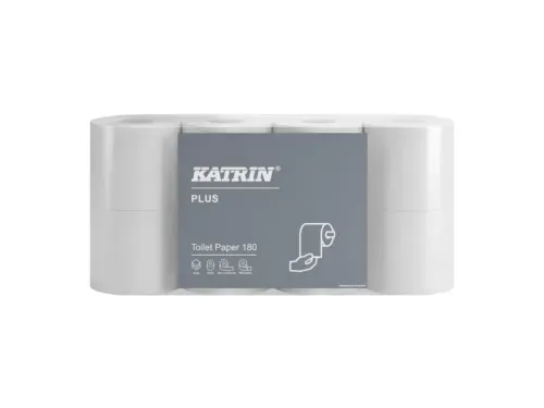 Katrin 87709 Plus Soft toiletpapier 3-Laags 180 Vel Wit 56 Rol