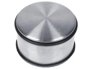 Deurstopper Kangaro metaal, hoog, chroom, 1800 gram, afmeting: Ø11x7c - 1