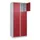 lockerkast,HxBxD 1850x800x500mm,2x4vakken,vak B 400mm,cil.-slot