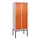 locker,HxBxD 2120x800x500mm,2vak,vak B 400mm,draaigrendel