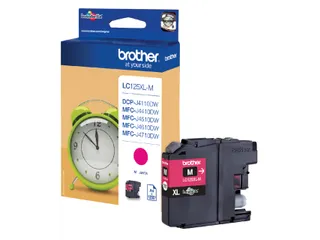 Inktcartridge Brother LC-125XLM rood HC - 2