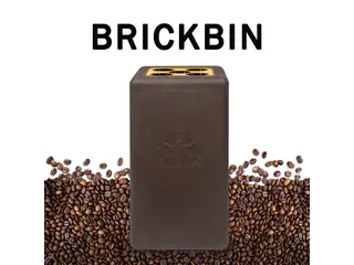 Circulaire Bekerbak BrickBin gerecycled koffiedik Cups 65 Liter - 4