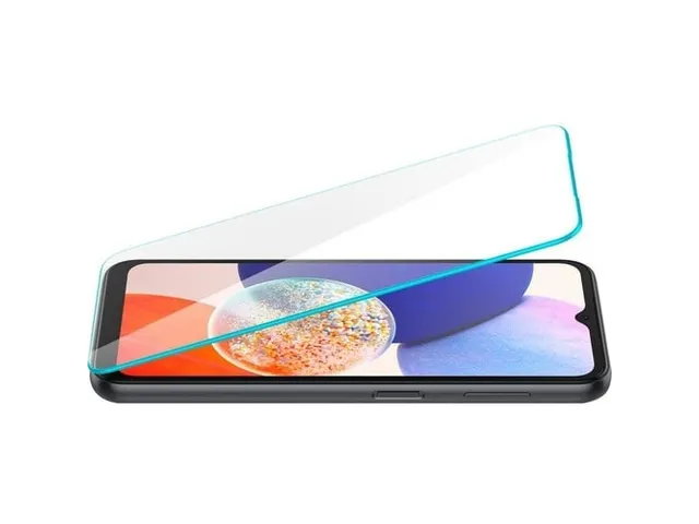 Spigen AGL05971 Schermbescherming Galaxy A14 5g Glas.tR Slim 2x