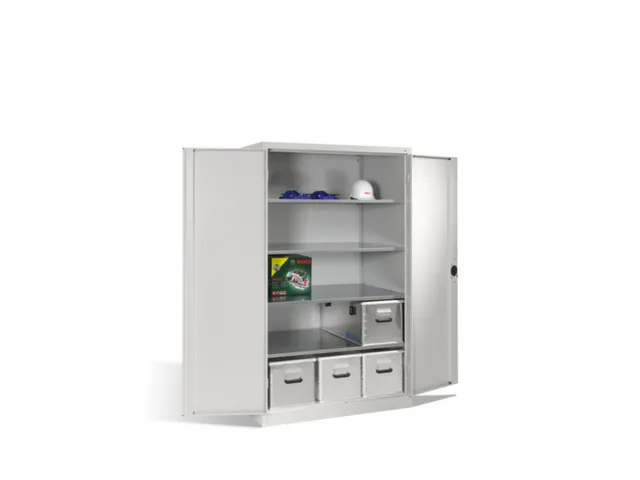 zwaarlastkast met openslaande deuren,HxBxD 1950x1200x800mm