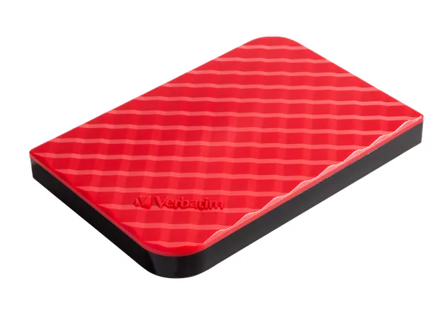 VERBATIM STORE 'N' GO GEN2 HDD 1TB 53203 USB 3.0 extern Rood