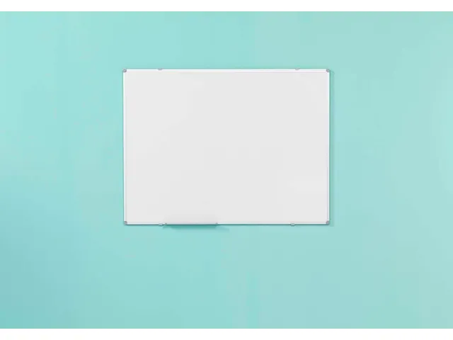 Projectiebord 150x150cm 1:1 mat wit Softline profiel 8mm