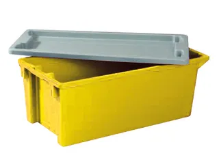 Draaistapelbak Pp Hxlxb 300X800X400Mm 70L Geel - 2