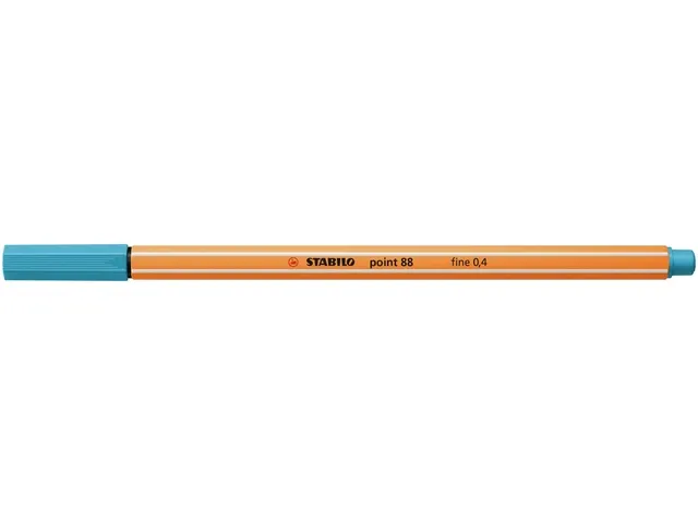 Fineliner STABILO point 88/57 azuur blauw 0.4mm