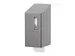 Toiletpapier dispenser RVS Anti Finger voor 2 doprollen Toiletpapier