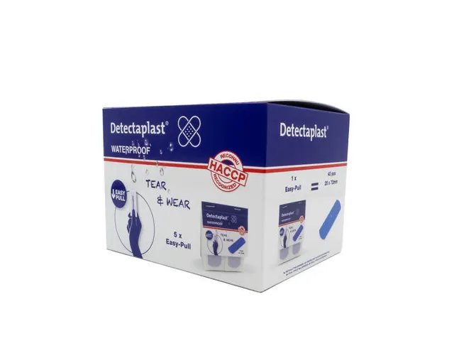 Detectaplast 8141PD Pleister Tear & Wear Waterproof 25x72mm 5x40stuks