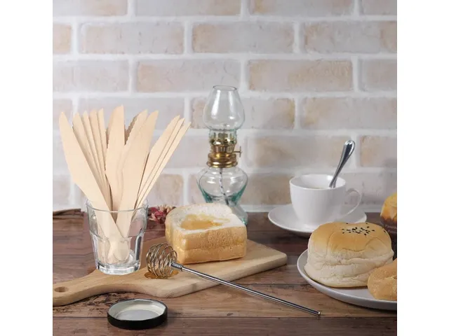 Houten Mes FSC 165mm 100 Stuks