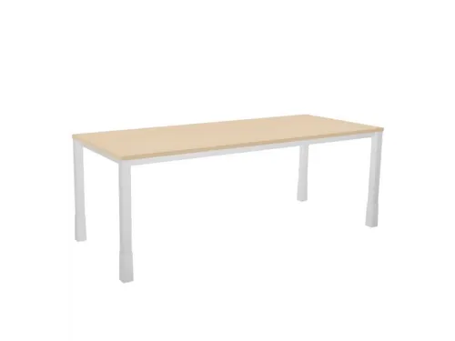In hoogte verstelbaar bureau,HxBxD 720-840x2000x800mm,NE-esdoorn