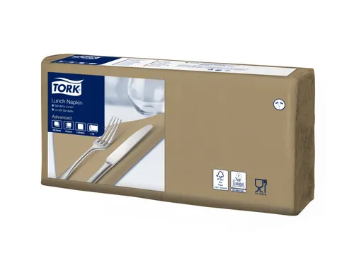 Tork 477202 Lunchservet Advanced Biscuit 33x33cm