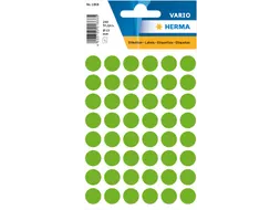 HERMA 1868 Multipurpose etiketten Rond 13mm Fluor Groen 240 stuks