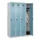 locker,HxBxD 1850x1200x500mm,4vak,vak B 300mm,draaigrendel