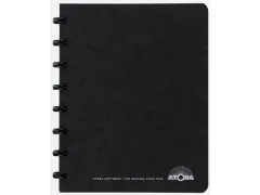 Atoma Meetingbook, Ft A5, Zwart, Gelijnd