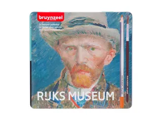 Kleurpotloden Bruynzeel Rijksmuseum Van Gogh aquarel ass blik à 24st - 1