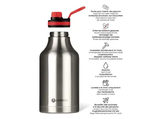 Thermosfles 2.0 Les Artistes Paris 2000ml Stainless steel - 2