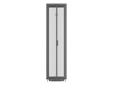 Vertiv VR Rack 3107, Vrijstaande rek, 48U, 1360 kg, Sleutelsleuf, Vers