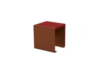 stoel,B 450mm,3latten,hout-zitting Mahonie,zitting H 450mm - 1