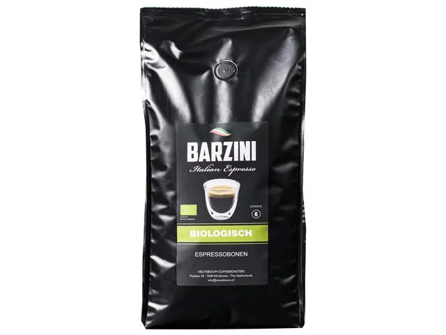 Café en grains Barzini Espresso biologique 1kg