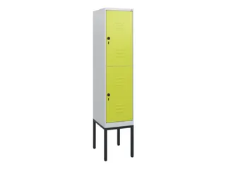 dubbeldekse locker,HxBxD 1950x400x500mm,1x2vak.,vak B 400mm - 1