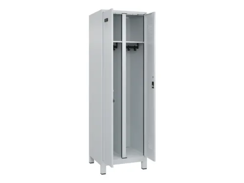 locker voor scheiding van kleding,HxBxD 1950x600x500mm,2vak