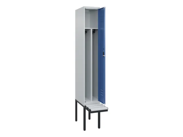 locker voor scheiding van kleding,HxBxD 2120x300x815mm,1vak