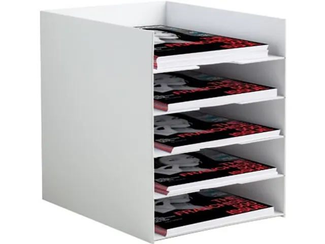 Bloc À Cases Fixes, 5 Cases, Largeur 25,8 Cm