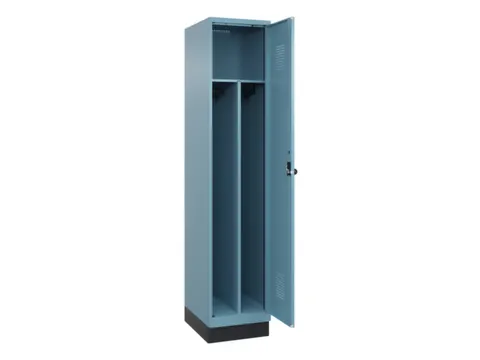locker voor scheiding van kleding,HxBxD 1950x400x500mm,1vak