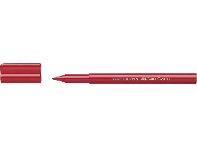 Feutres Faber-Castell Connector 33 pces avec 10 clips 'camion'