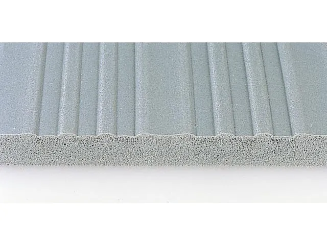 Werkplekmat HxLxB 9x2000x910mm PVC Grijs