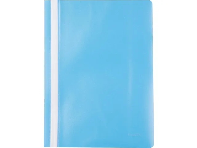snelhechtmap ft A4 PP blauw, pak van 5 stuks