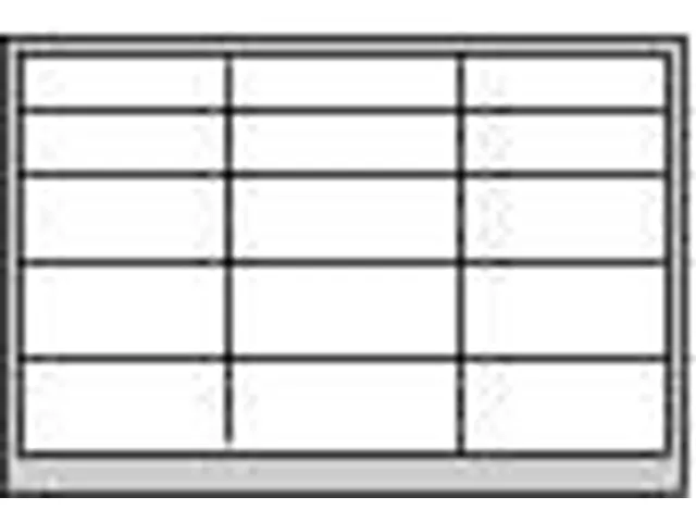 ladekast HxBxD 900x1500x500mm 15laden RAL7035 front RAL7016