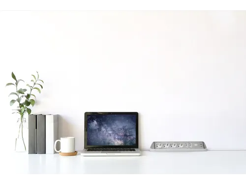 Stekkerdoos Brennenstuhl bureau Estilo 6 voudig inclusief 2 USB 2m