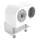 Desktop stekkerdoos Power Phase 1x Schuko + USB A en C 25W Wit