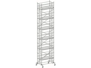 rolsteiger,reik H 13,6m,steiger H 12,82m,6platform(s),m. luik - 1