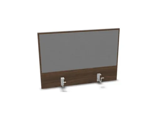opzetpaneel bureau aanbouw achter NV bruin hickory BN8078-grijs 800mm