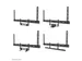 Neomounts AV2-500BL Videobar kit - 43-110 inch - max 10 kg - VESA 200x