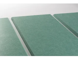 Akoestische PET-vilt wandtegels 30x120cm Petrol Groen 4 Stuks - 2