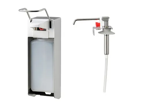 Zeepdispenser Desinfectiemiddeldispenser Rvs 1000ml Lange Beugel