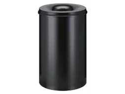 Papierbak met Vlamdover 110 liter 470mm x 72cm Zwart