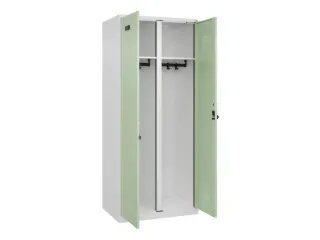 locker voor scheiding van kleding,HxBxD 1850x800x500mm,2vak - 1