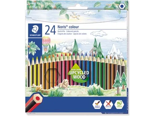 Staedler kleurpotloden Noris Colour, 24 stuks, assorti