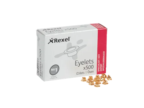 Rexel Eyelets Velos ringen Nr. 1 3.2mm