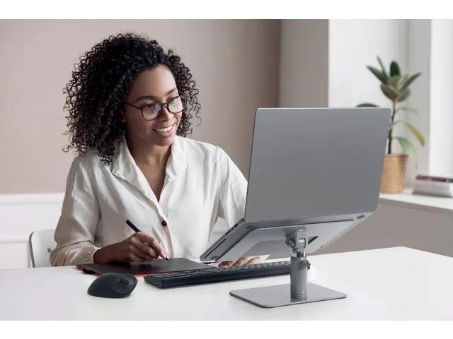 Universele Laptopstandaard Traploos Verstelbaar